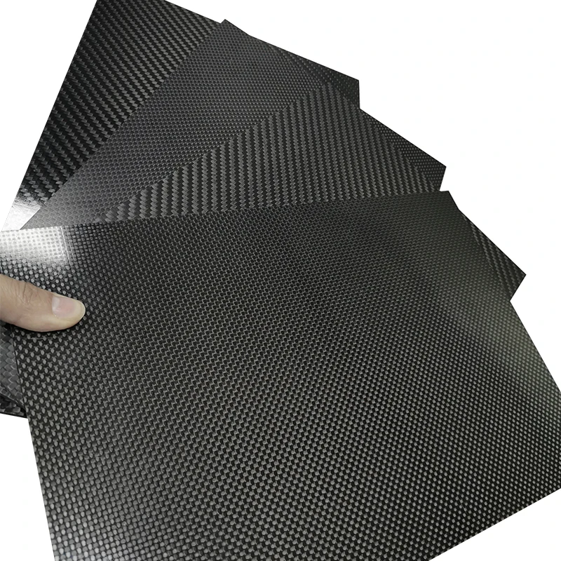 220mm X 240mm Real Carbon Fiber Plate Panel Sheets 0.5mm 1mm 1.5mm 2mm 3mm 4mm 5mm thickness Composite Hardness Material for RC