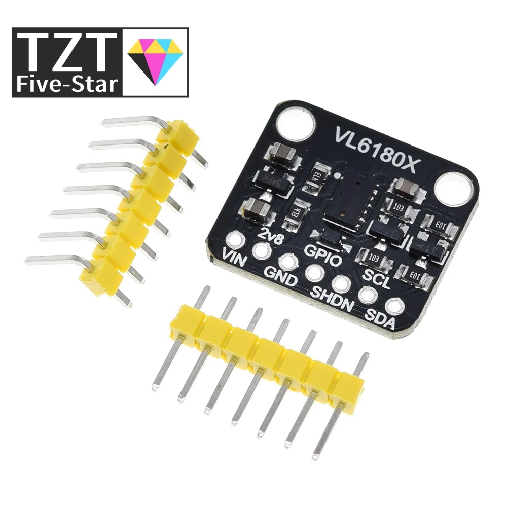 1/3 Stück VL6180 VL6180X Entfernungsmesser Optisches Entfernungssensormodul für Arduino I2C-Schnittstelle 3,3V 5V Gestenerkennung – Detail 4