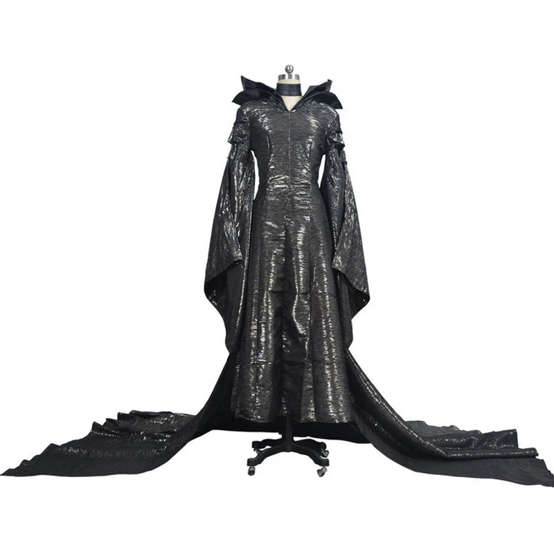 Adult Deluxe Maleficent Costume Evil Queen Cosplay Outfit Ladies Fancy Dress Women Halloween Party Cosplay Costume hat