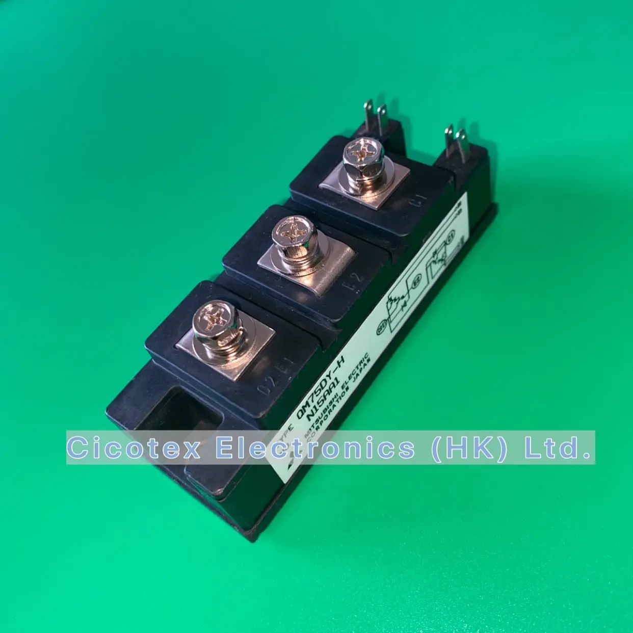 

QM75DY-H IGBT QM75D-Y-H POWER MODULE HIGH POWER SWITCHING USE INSULATED TYPE QM75-DY-H