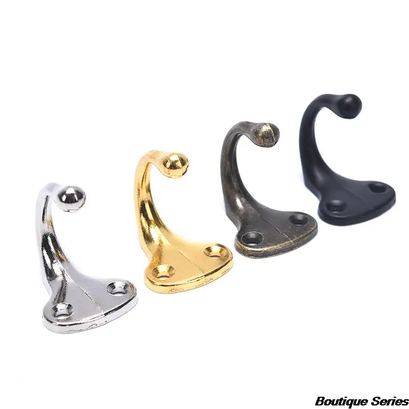 Metal Antique Wall Door Hooks For Clothes Coat Zinc Alloy Bathroom Accessoreis Antique Hook Coat Rack Zinc Alloy