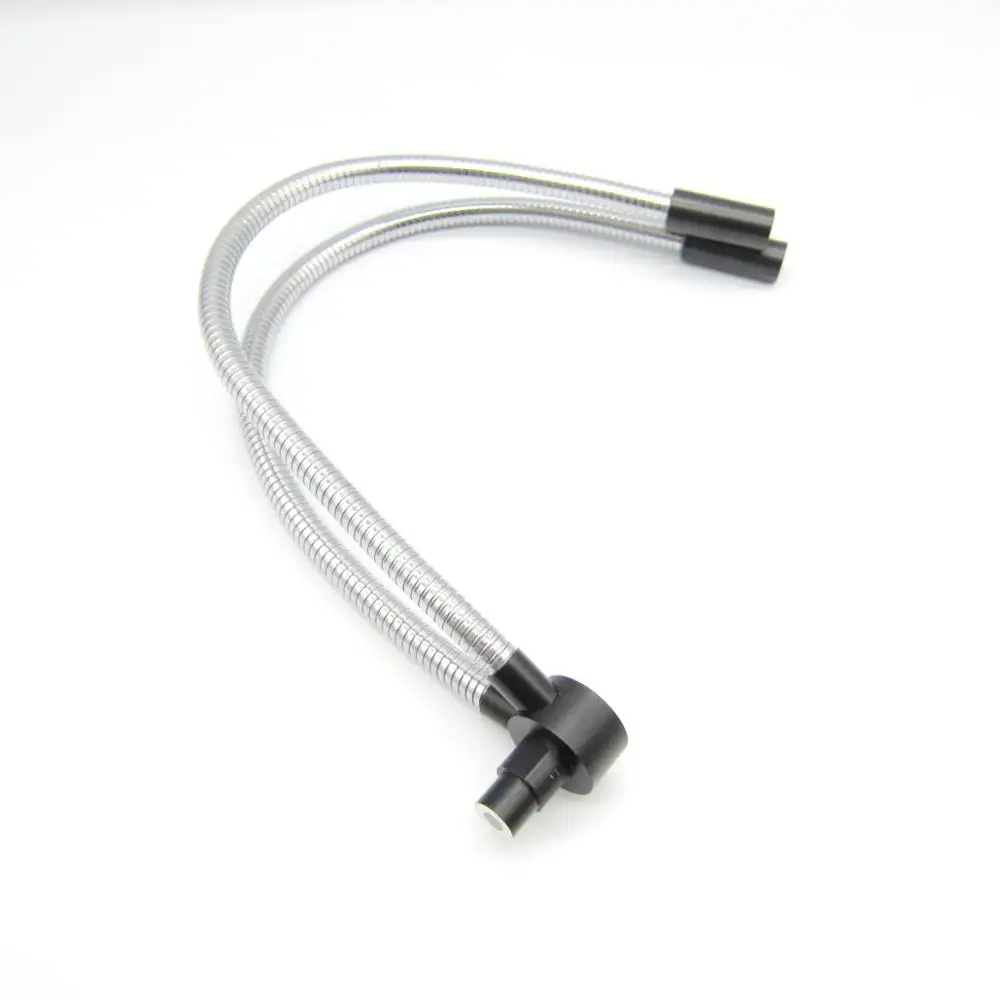 จัดส่งฟรีกล้องจุลทรรศน์ Dual Gooseneck optics เส้นใย/Dual Gooseneck ไฟเบอร์ท่องเที่ยว,ใช้สำหรับตรวจสอบกล้องจุลทรรศน์