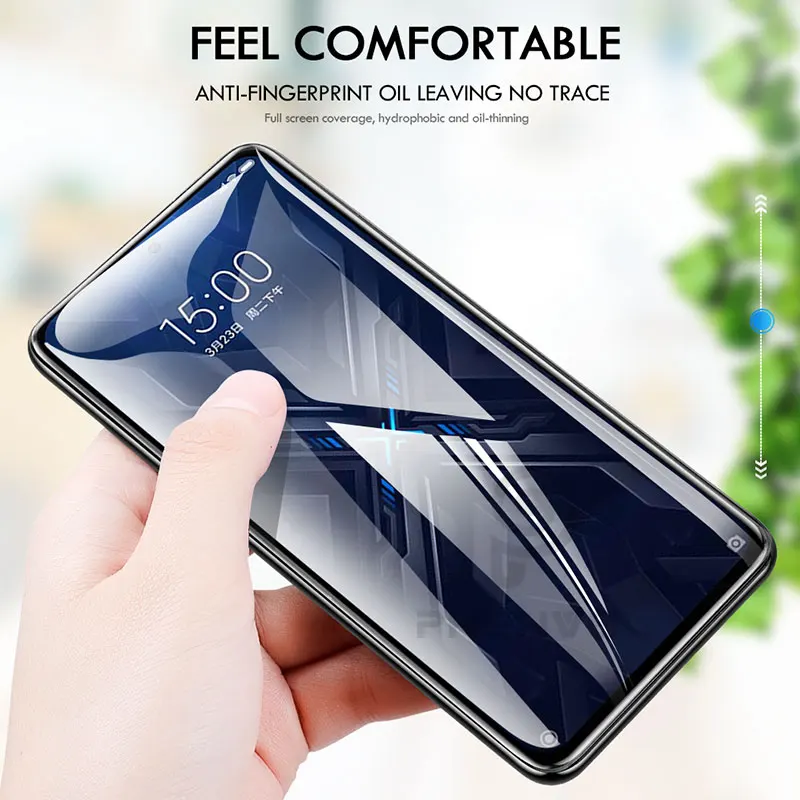 Oleophobic Tempered Glass Screen Protector For Xiaomi Black Shark 4 Pro Enhanced Protective Glass