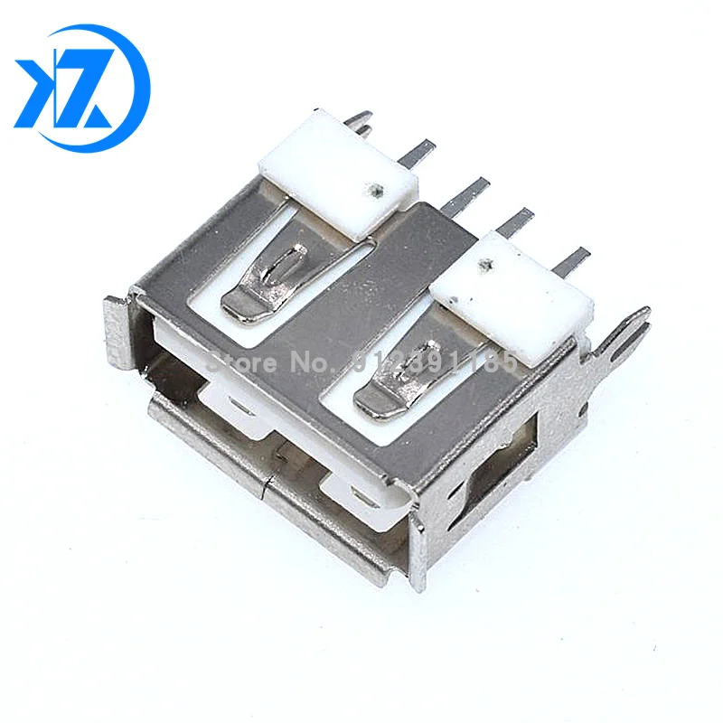 10 шт., вертикальные Разъемы USB Type-A af10.0 мм