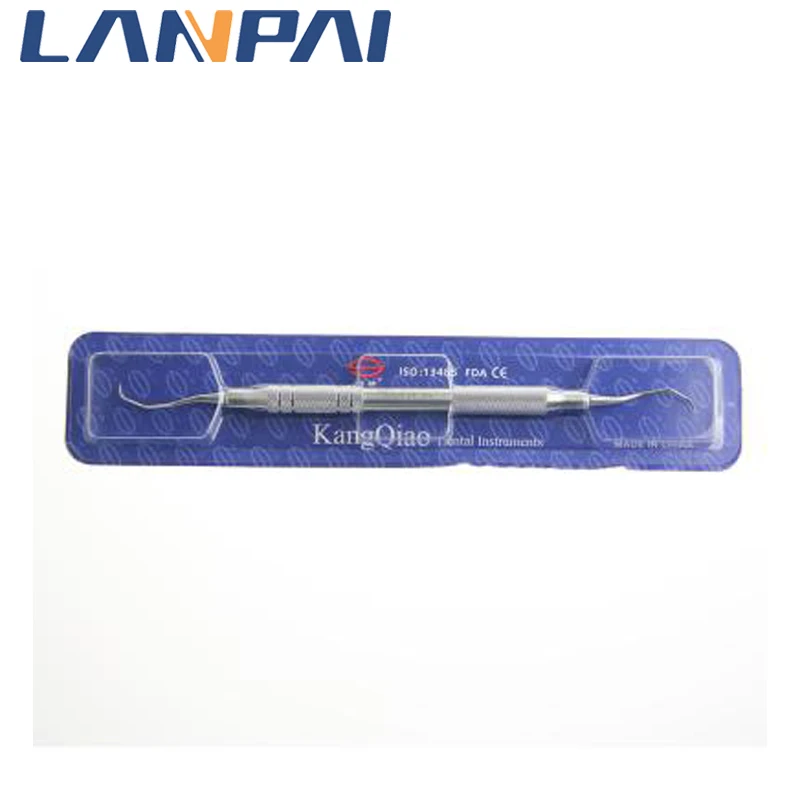 Lanpai 1pc Dental Instrument Stainless Steel Gracey Curette Periodontal Probe Perio Scalers Tool  Teeth Whitening