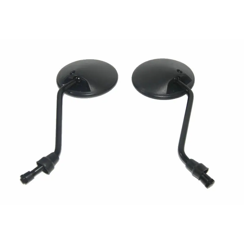 10mm Motorcycle Rearview mirrors round Side mirror For Yamaha TTR 125 250 600 TTR250 TW225 TW200 rear mirror white glasses