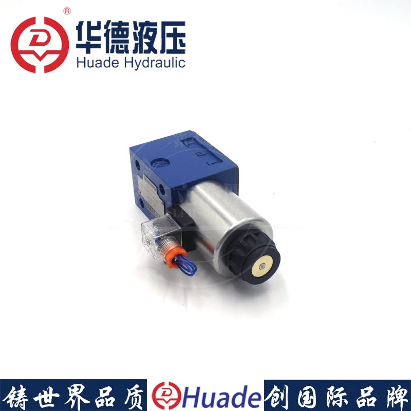 Thủy Lực Đế Van Hướng 4WE10D 10Y 10C 3WE10A 10B 1 Chiều Van Điện Từ