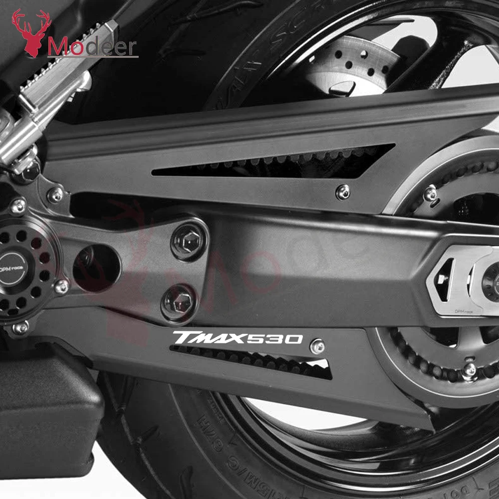 For Yamaha T-MAX530 T-MAX TMAX 530 2017 2018 2019 2020 2021 2022 CNC Motorcycle Chain Guard Belt Cover Protector Accessories