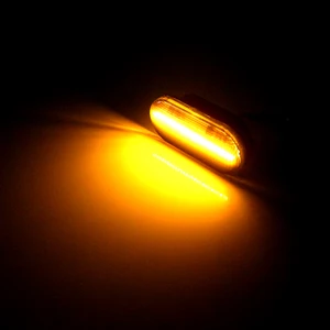 Jdm canbus âmbar amarelo fumaça luzes marcadoras laterais luzes de sinalização led indicador para vw bora golf 3 4 passat 3bg polo sb6 12v 12 principais vendas emblema vw polo 2007 - №6