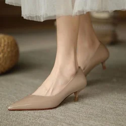 Patent leather pumps women stiletto professional shoes 2021 new gray pointed high heels mid-heel women's shoes