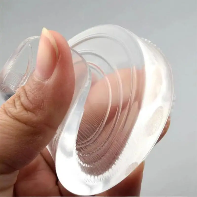 Siliconen Gel Hoogte Toename Binnenzool Heel Lifting Inserts Schoen Voetverzorging Protector Elastische Kussen Arch Ondersteuning Insert Voor Unisex