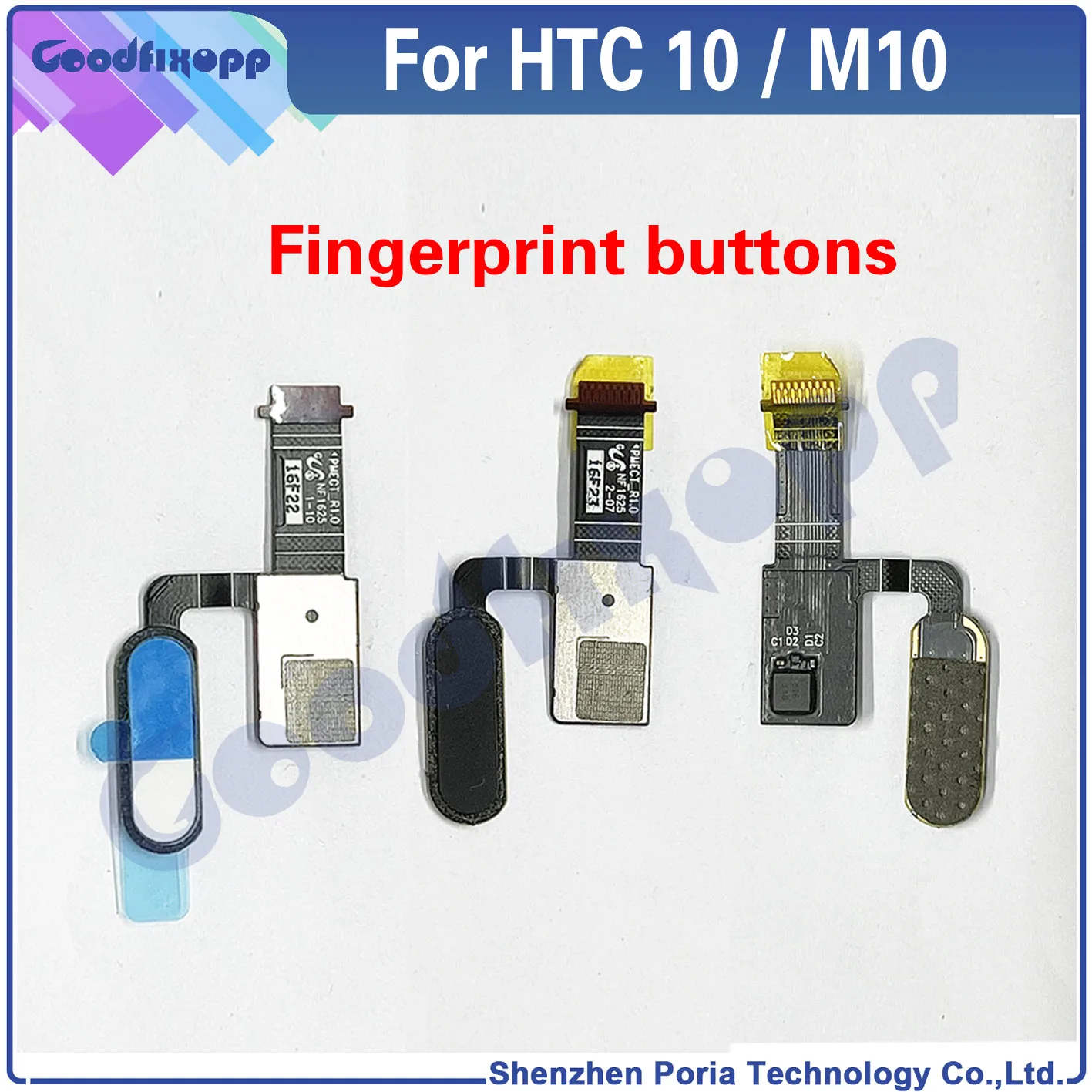 For HTC 10 M10 Mobile Phone Home Button FingerPrint Touch ID Sensor Flex Cable Ribbon For HTC M10 M10h