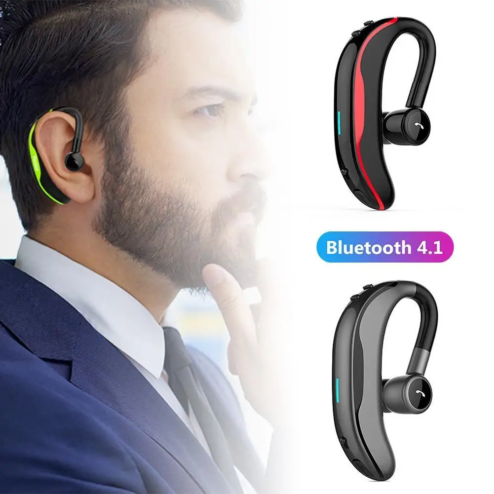 1Pc f600 Wireless Bluetooth Hands-free Earhook Earphone Sports Business Headset