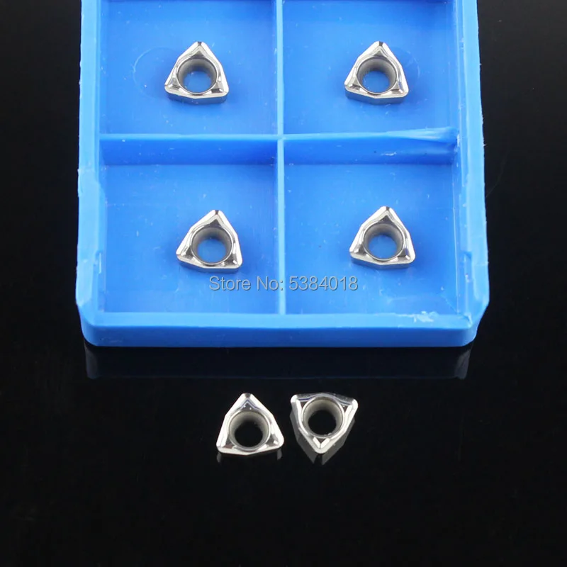 WCMX030208 040208 herramienta de barra de perforación de torneado insertos de carburo WCMX06T308 WCMX050308 herramientas de torneado de torno para cobre de aluminio