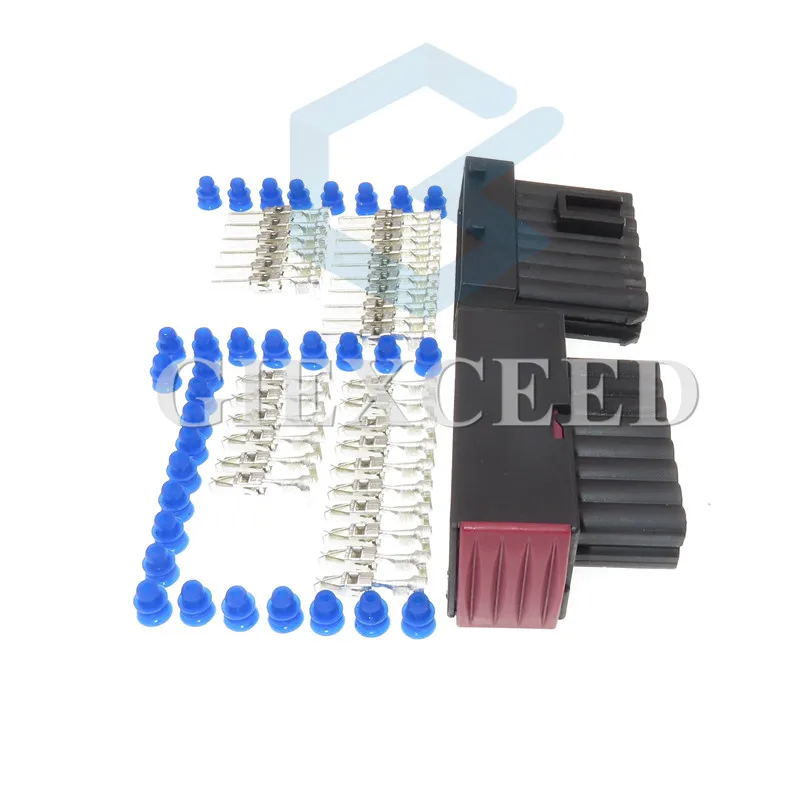 16 Pin 1-964449-1 1-965427-1 Female Male Waterproof Wire Harness Automotive Connector AC Assembly Car Sealed ECU Socket