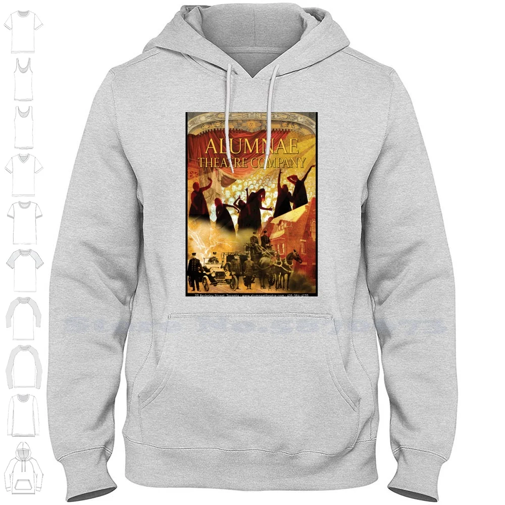 Paris Palais Opera With Dancers And Vintage Firefighters Collage Streetwear Sport Hoodie Sweatshirt Paris Paris Opera Opera