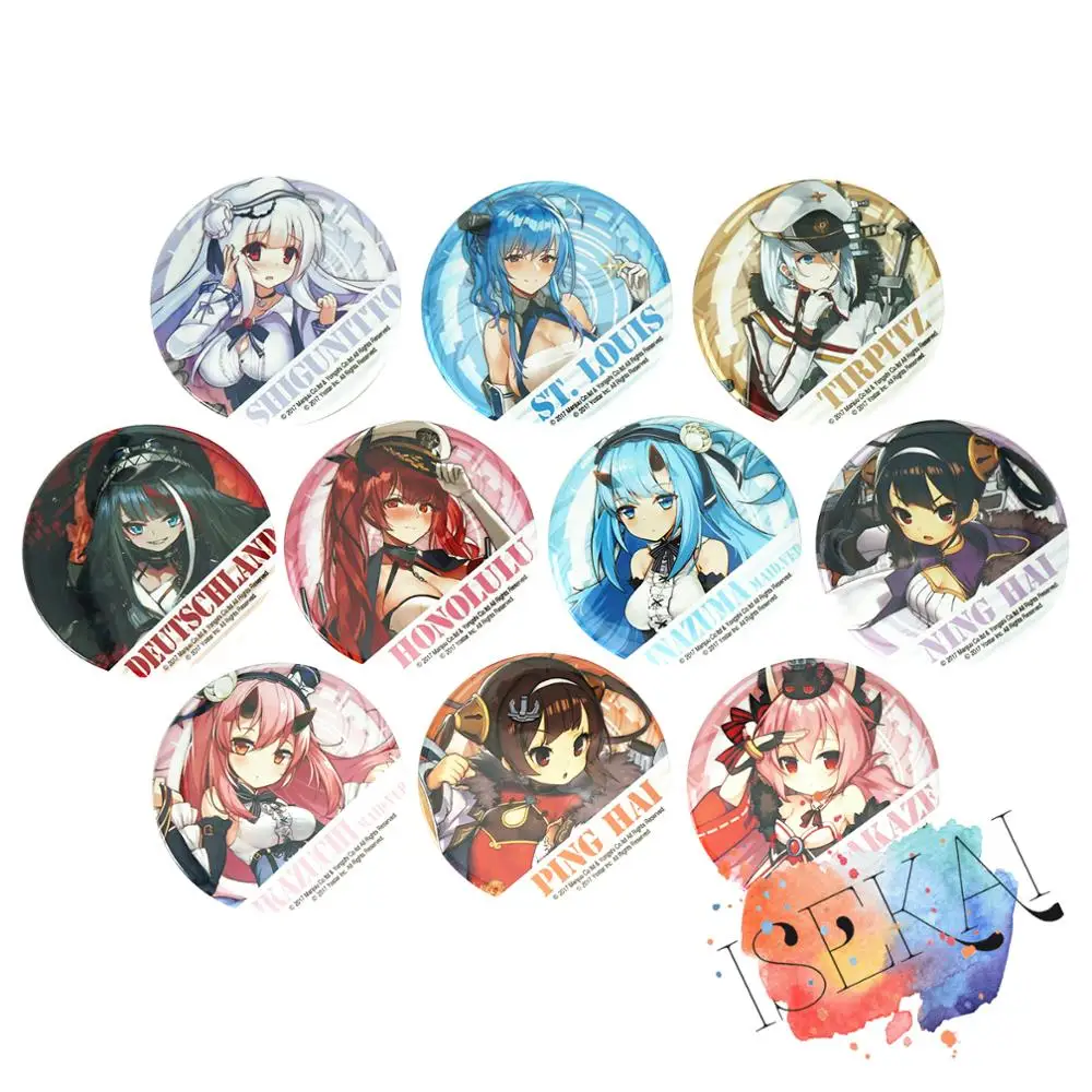 Descubre por qué los broches de Azur Lane son la elección perfecta para los fans de anime