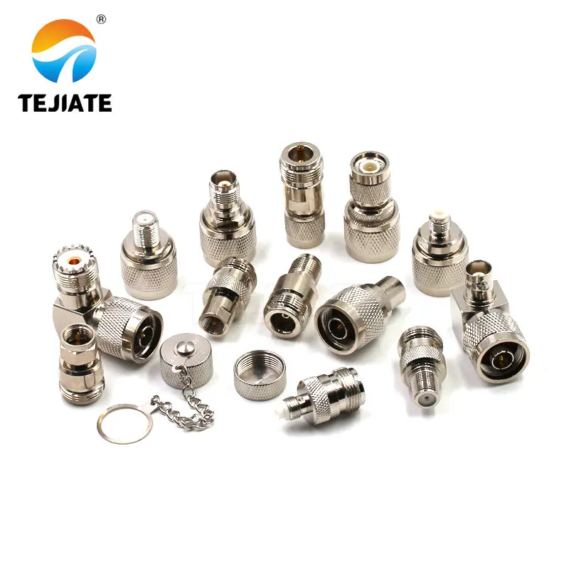 1 قطعة RF محوري N-نوع محول N إلى FME/TNC/F/UHF الذكور/الإناث رأس البريطانية نظام موصل جميع النحاس الأخضر المنتج