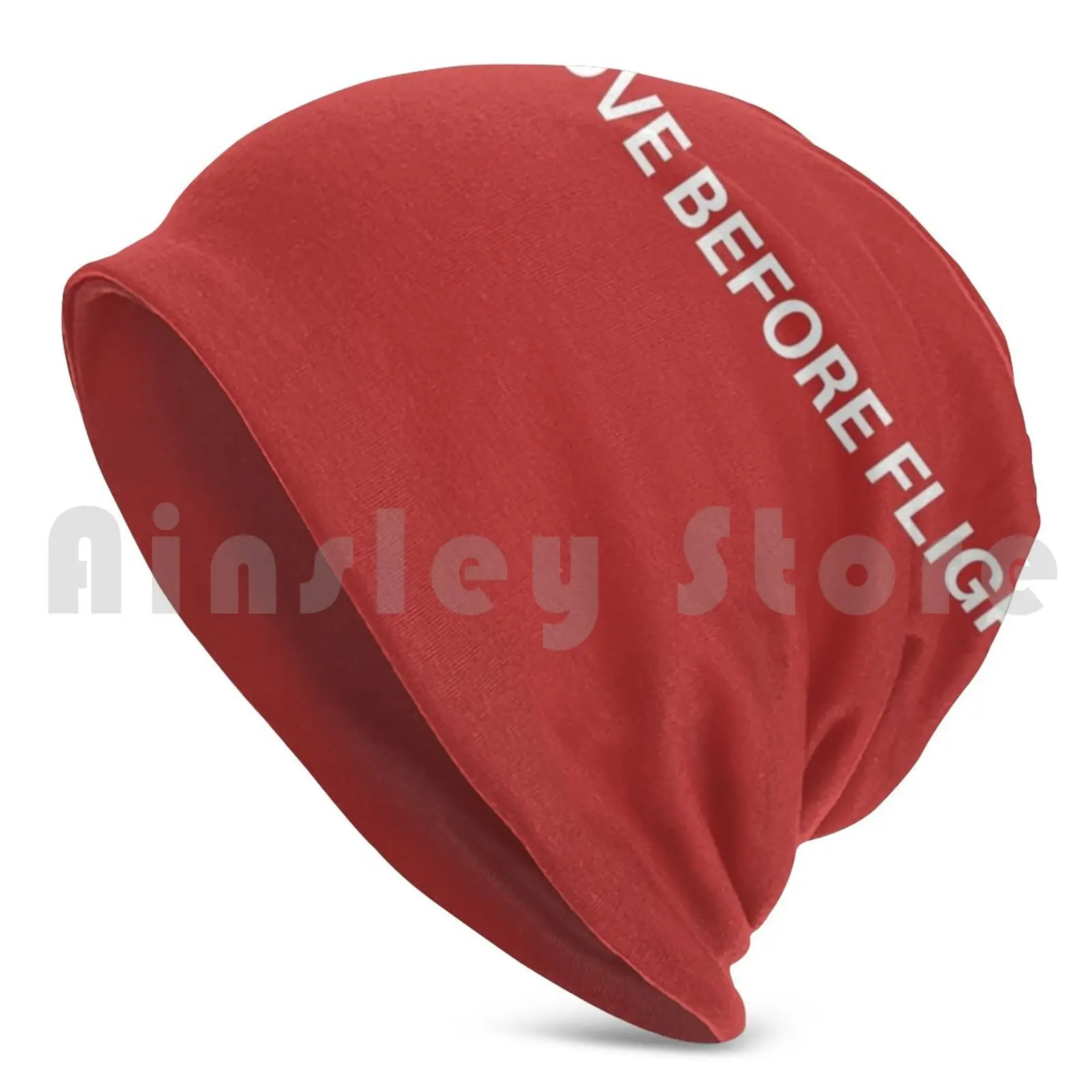 Remove Before Flight Beanies Knit Hat Hip Hop Aviation Pilot Remove Before Flight For Pilots For Aviators