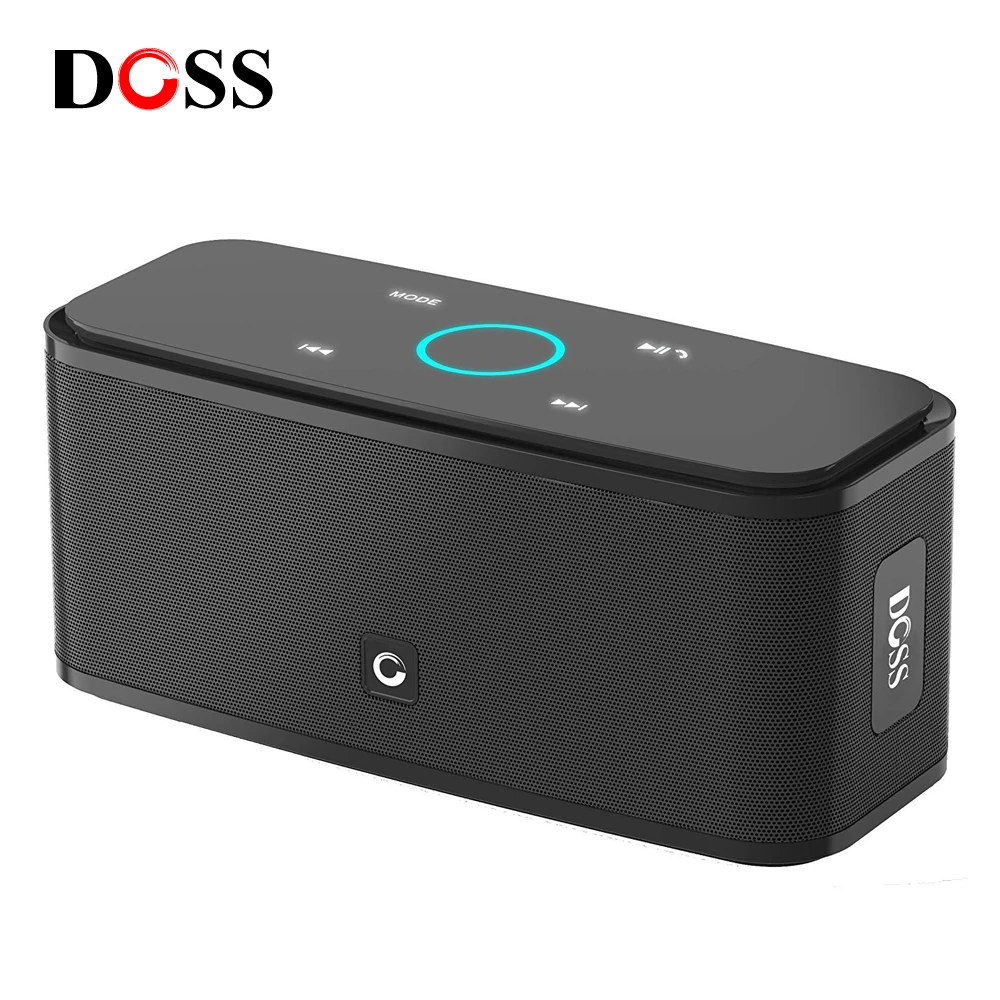 

DOSS SoundBox Wireless Bluetooth Speaker Touch Control IPX5 Waterproof Portable Sound Box Mini Computer PC Speakers Music Box