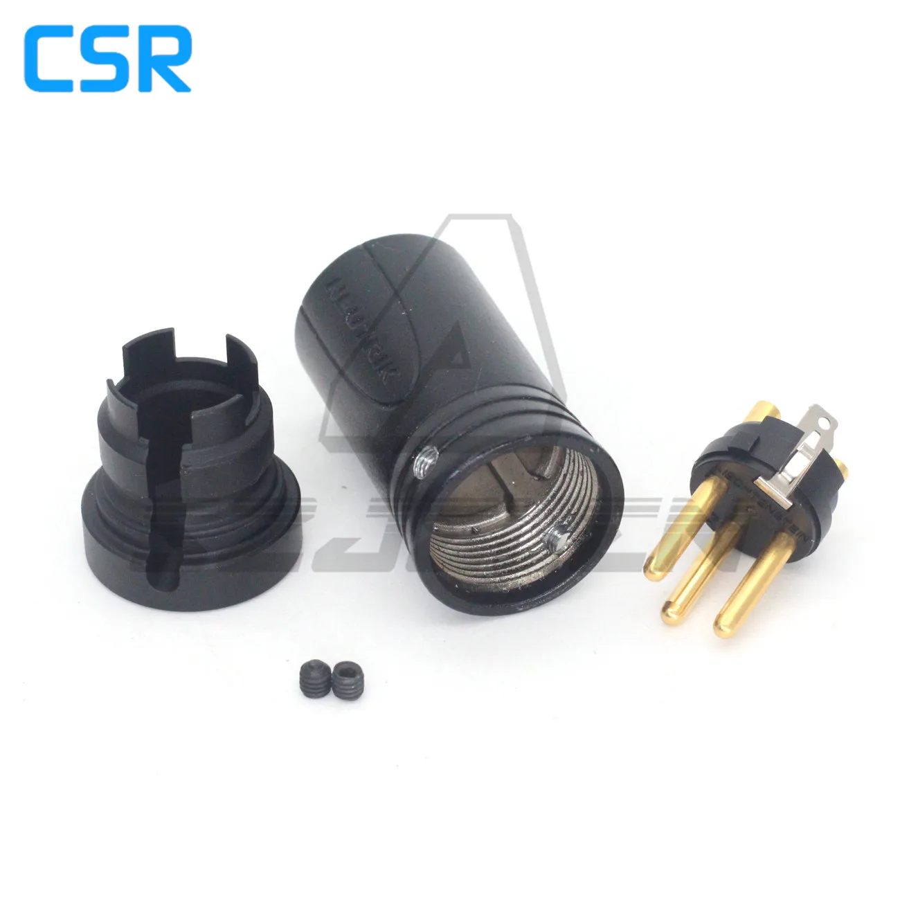 XLR de baixo perfil NEUTRIK 3 pinos XLR macho para 3 pinos XLR fêmea Áudio PLUG