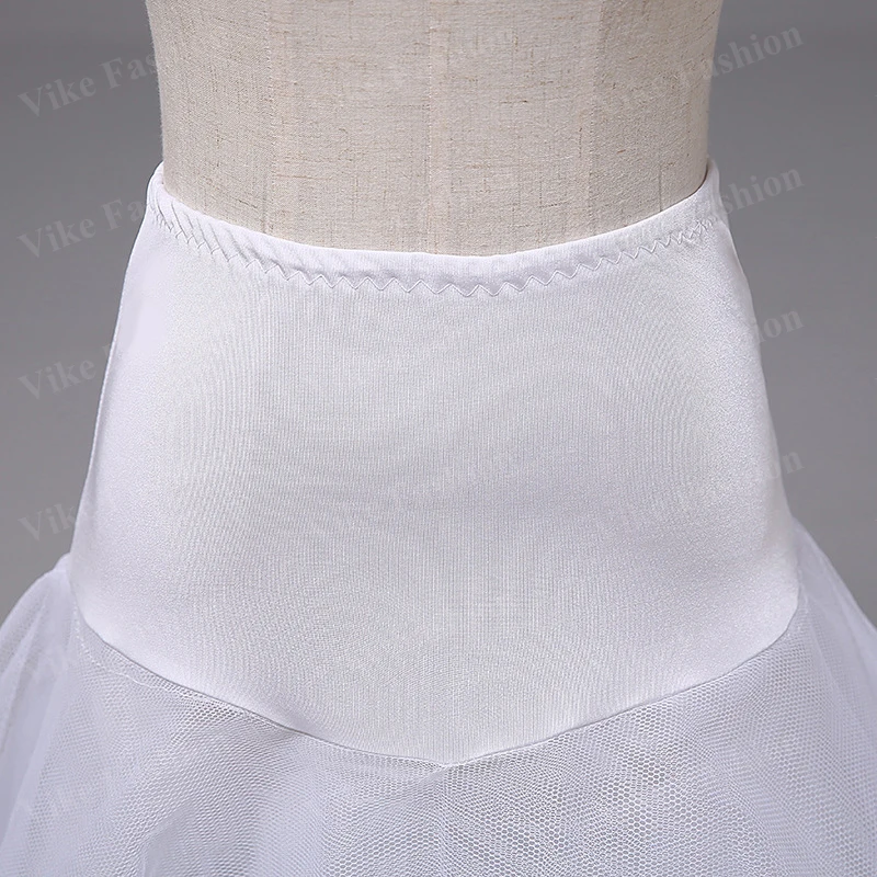 ยาว Petticoat Ruffled Crinoline Vintage งานแต่งงานเจ้าสาวสําหรับชุดกระโปรง Rockabilly Tutu