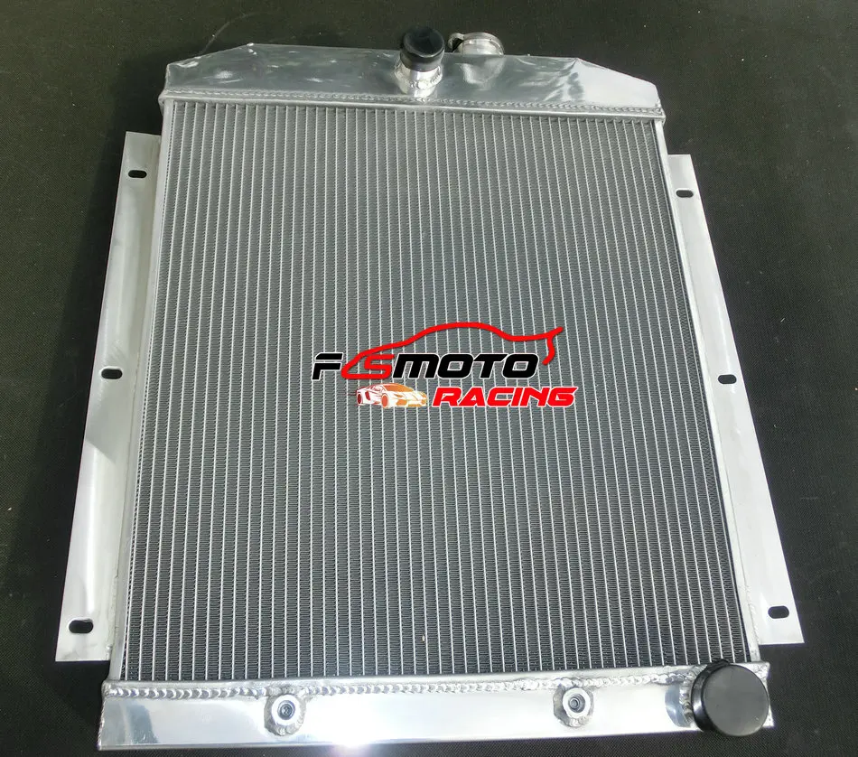 For Chevy 3100/3600/3800 Truck Pickup l6 AUTO 1947-1954 1948 1949 1950 1951 1952 1953 47 48 49 50 AT Aluminum Radiator