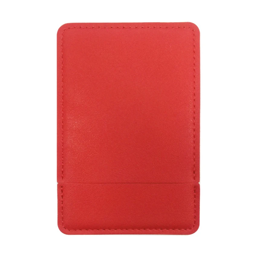 휴대용 메이크업 거울 광장 스테인레스 스틸 Len 화장품 거울 PU 가죽 아름다움 메이크업 거울 헤어 스타일링 액세서리