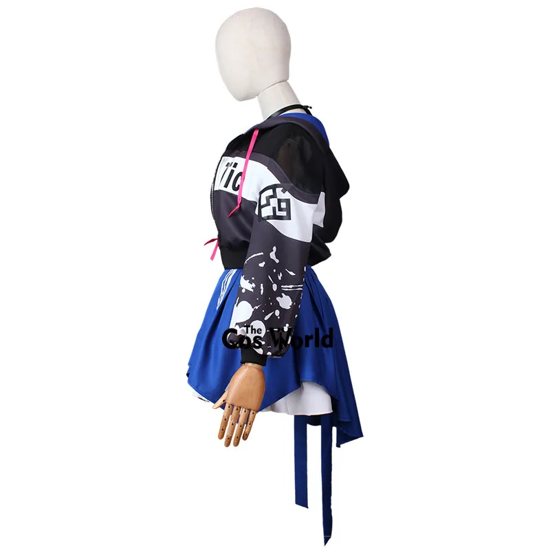 Project Sekai Colorful Stage Feat Vivid BAD SQUAD Miku Outfits Anime Customize Cosplay Costumes image 3