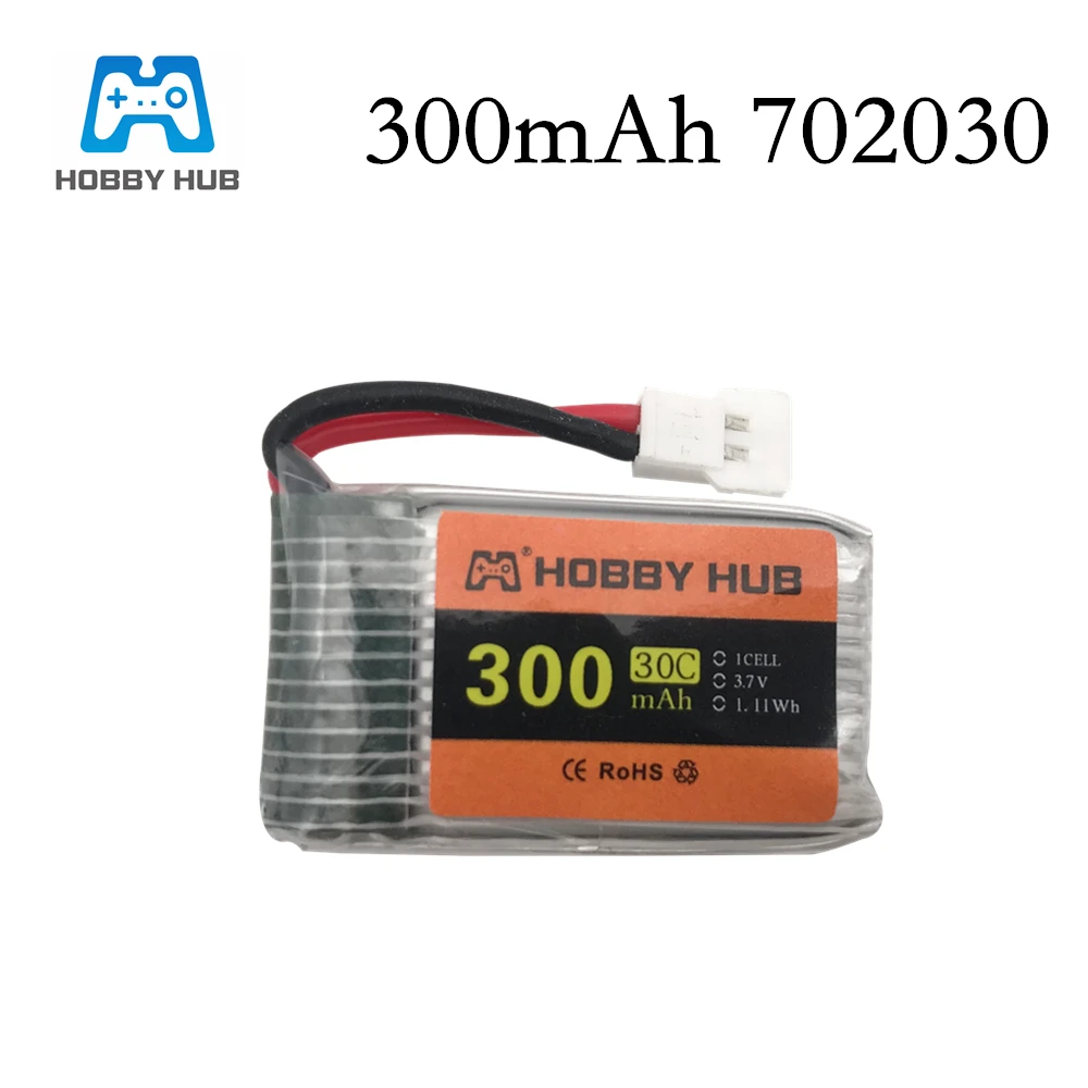 3.7V 300mAH Lipo Battery For Udi U816 U830 F180 E55 FQ777 FQ17W Hubsan H107 Syma X11C FY530 RC Helicopter 3.7V 300mAH 30C 702030