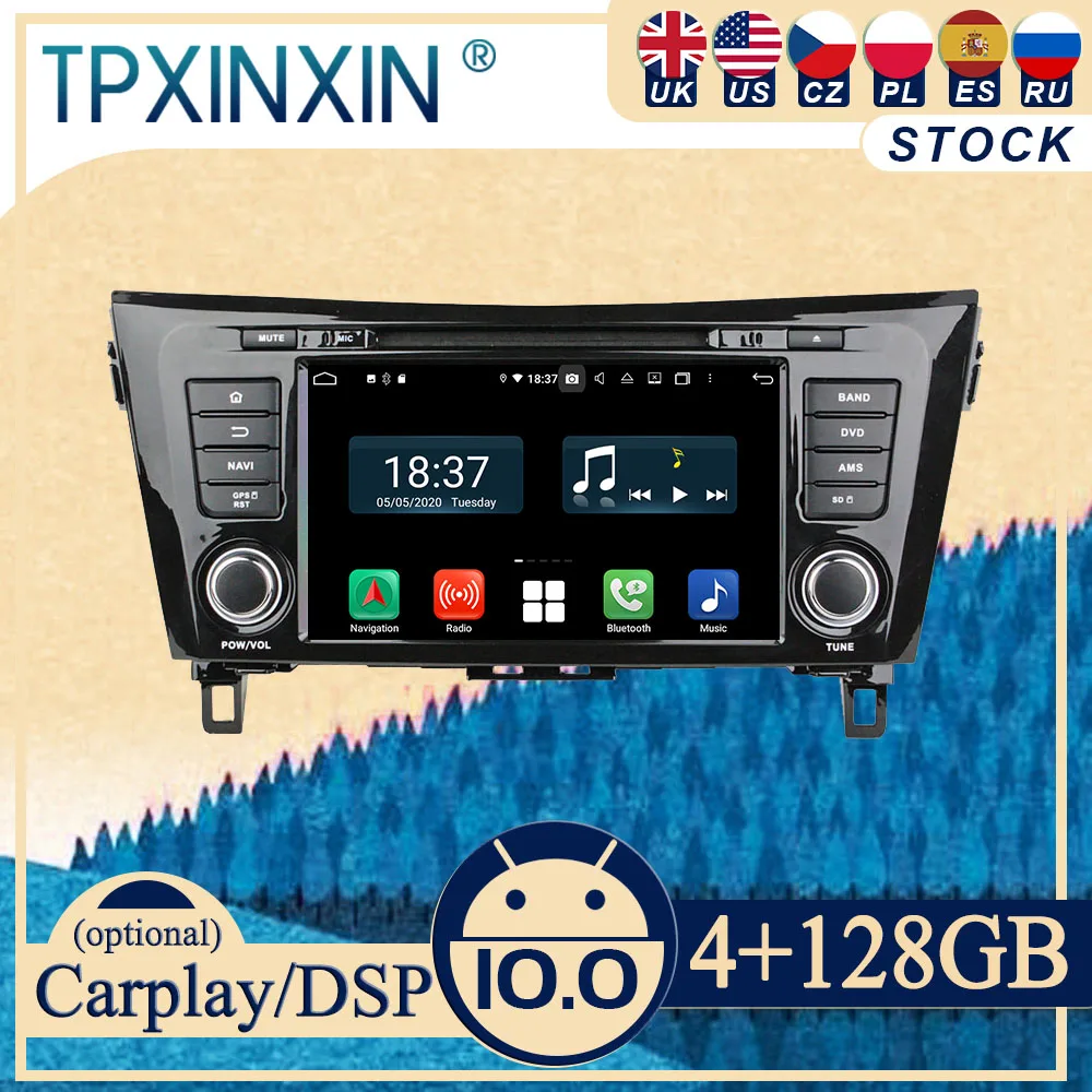 

PX6 для Nissan QashQai X-Trail 2014, автомобильная стереосистема Android, автомобильное радио с экраном, 2 DIN-радио, DVD-плеер, автомобильная GPS-навигация, головное устройство