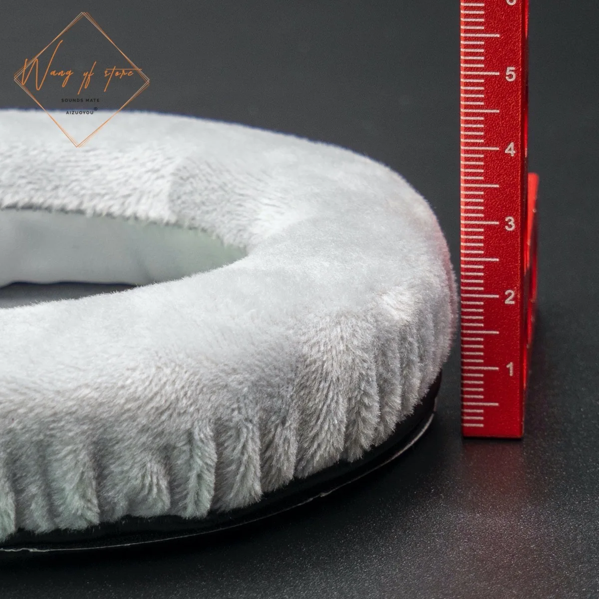 السلس القطيفة الأذن وسادة وسادة من اسفنج الفوم ل كينغستون HyperX سحابة مسدس S سماعة سماعة جزء المخملية وسادات الأذن غطاء رغوة