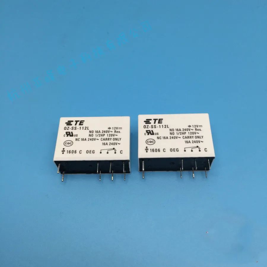 

Реле OZ-SS-112L 12VDC 8pin 16A 240VAC