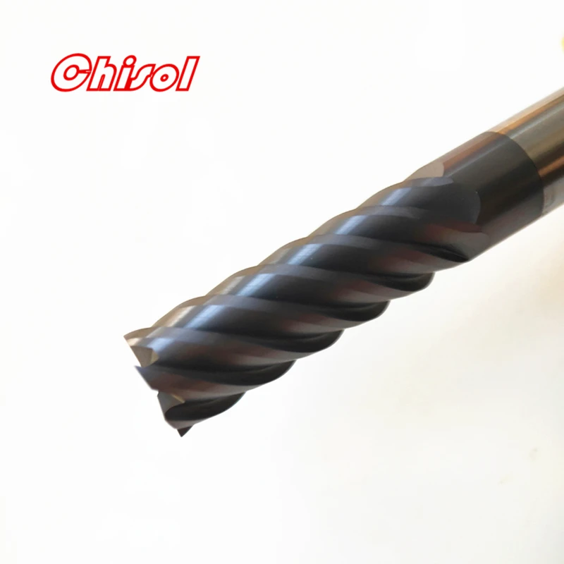 Original  6 Edge Solid Carbide End Mill GM-6E-D6.0 GM-6E-D8.0 GM-6E-D10.0 GM-6E-D12.0 GM-6E-D16.0 GM-6E-D20.0