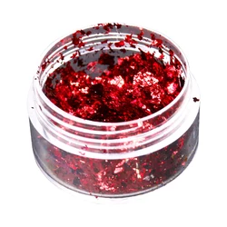Imitation Gold Foil Fragment Red Nail Glitter for DIY Nails Sticker Art Nail Decorations Multi Color Gold Leaf Flakes
