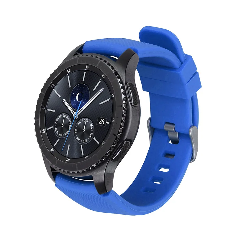 20mm 22mm Band For Samsung Galaxy watch 4/3 classic 46mm 42mm Active 2 Gear S3 silicone smartwatch huawei watch gt 2e/pro strap