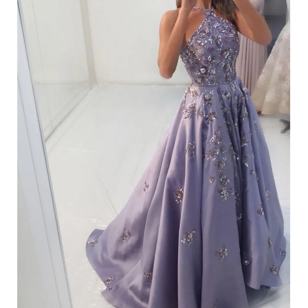 Vestidos de Noche de graduación para mujer, vestidos de fiesta, línea A, manchas, Sexy, talla personalizada, elegante, de lujo, Formal, 2023