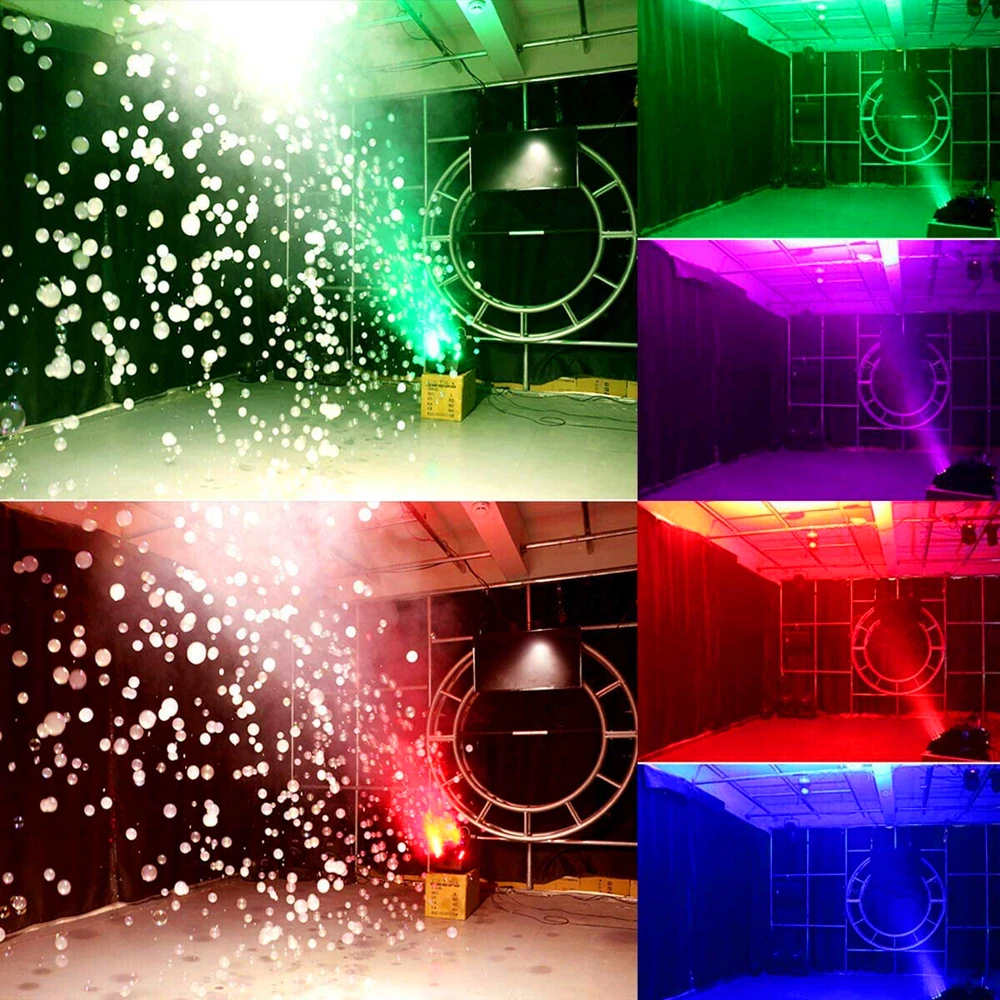 Imagem -06 - Máquina Automática de Fumaça de Névoa de Sabão Controle Remoto sem Fio para Palco dj Wedding Party Show Led Rgb Infantil Dmx 512 3000w