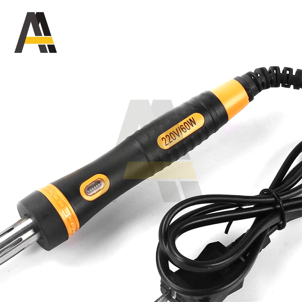 60w 220V Electric Soldering Iron High Quality Heating Tool Hot Iron Welding with EU plug Electronic /computer Equipment Repair