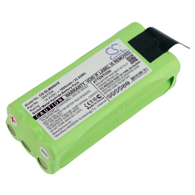 

Replacement Battery for Dirt Devil Libero M606, Libero M606-1/M606-2/ M606-3/M606-4, Libero M607, M612 0607004, 0612014