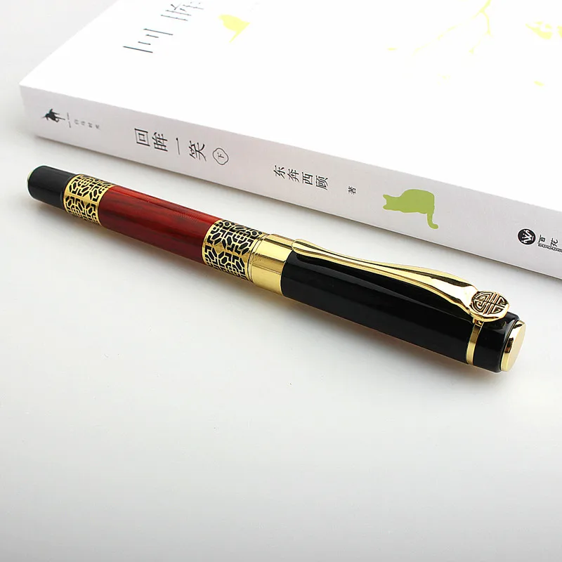 Classic Design 520 Luxury Metal Fountain Pen Business Men Writing Signature Gift Ink Pens Gift