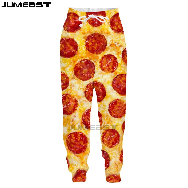 Jumeast Men Women 3D Printed Food Oversized Streetwear Harajuku Casual Long Pants Sweatpants Fashion Spring Autumn Trousers