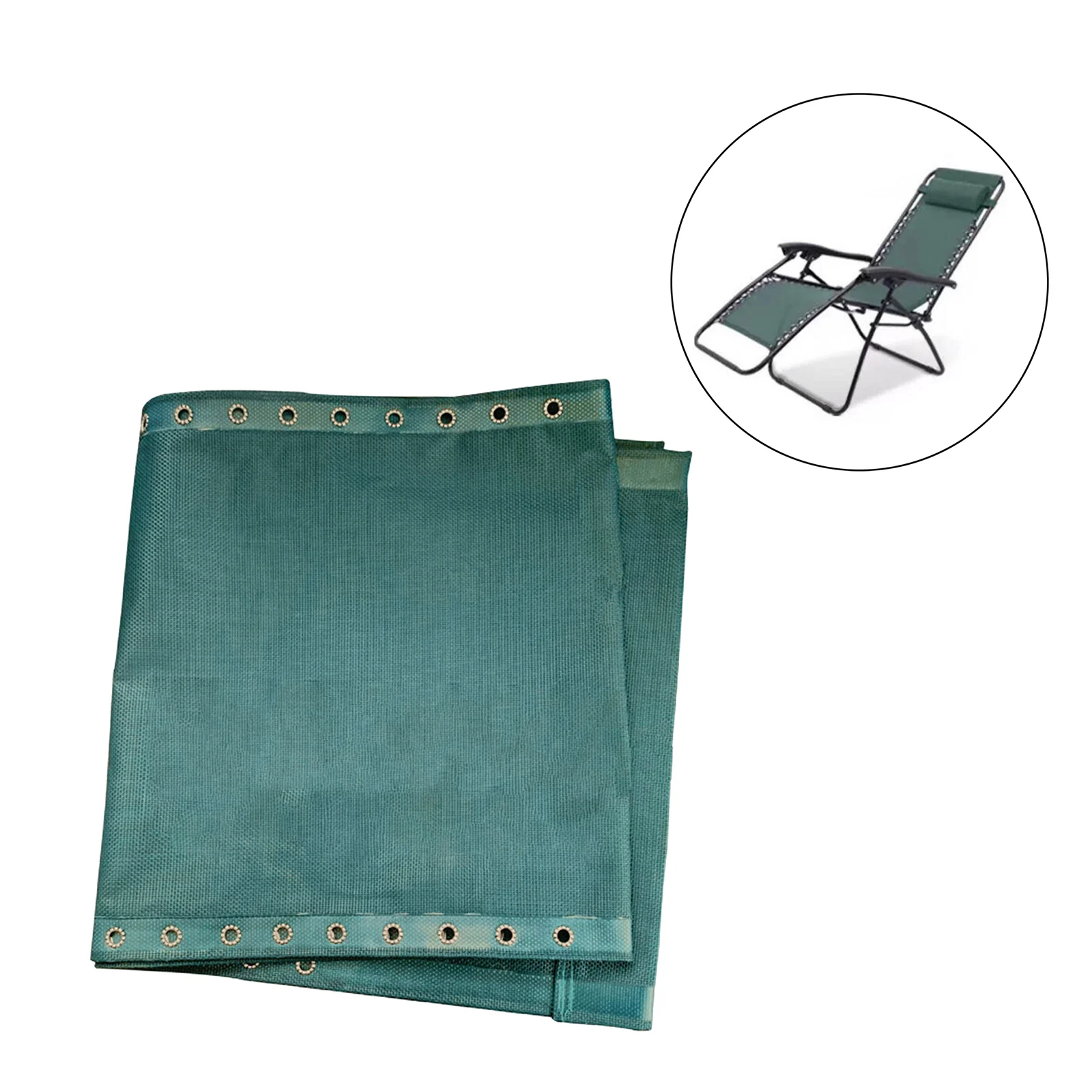 Replacement Fabric Couch Cloth for Patio Sling Folding Recliner Couch Outdoor for All Standard Folding Sling Chairs