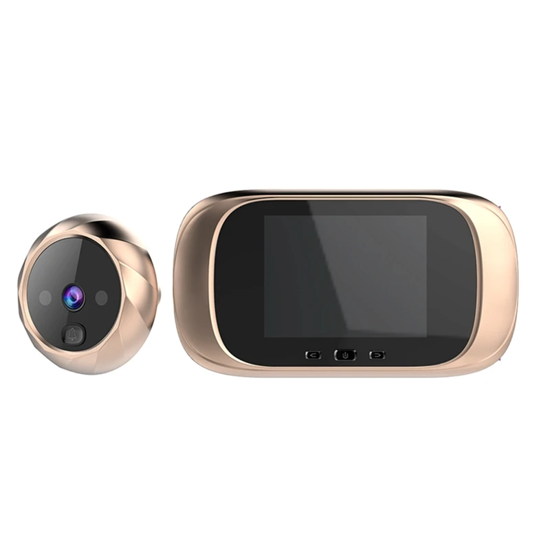 

2.8 Inch LCD Screen Digital Doorbell 90 Degree Take Photo Door Eye Night Vision Electronic Door Peephole Security Camera Viewer