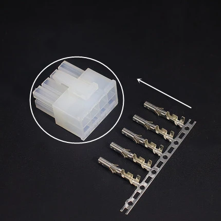 100pcs/lot Copper Crimp Terminal 5556-RT 5558-PT For Connector 5557-R 5559-P,5556 5558 metal pin for 4.2mm 5557 5559 connector