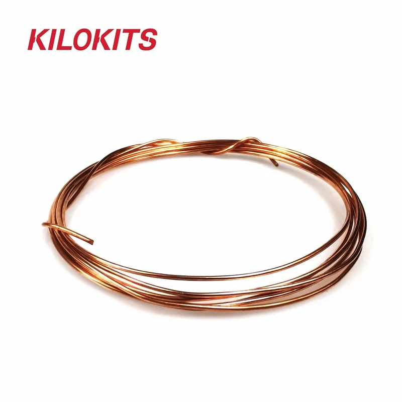 2 bags 6 Sizes Solid Copper Round  Wire Rope for Military Dioramas DIY 1/35 1/72 1/87 Scale Model Building Accessories Kits