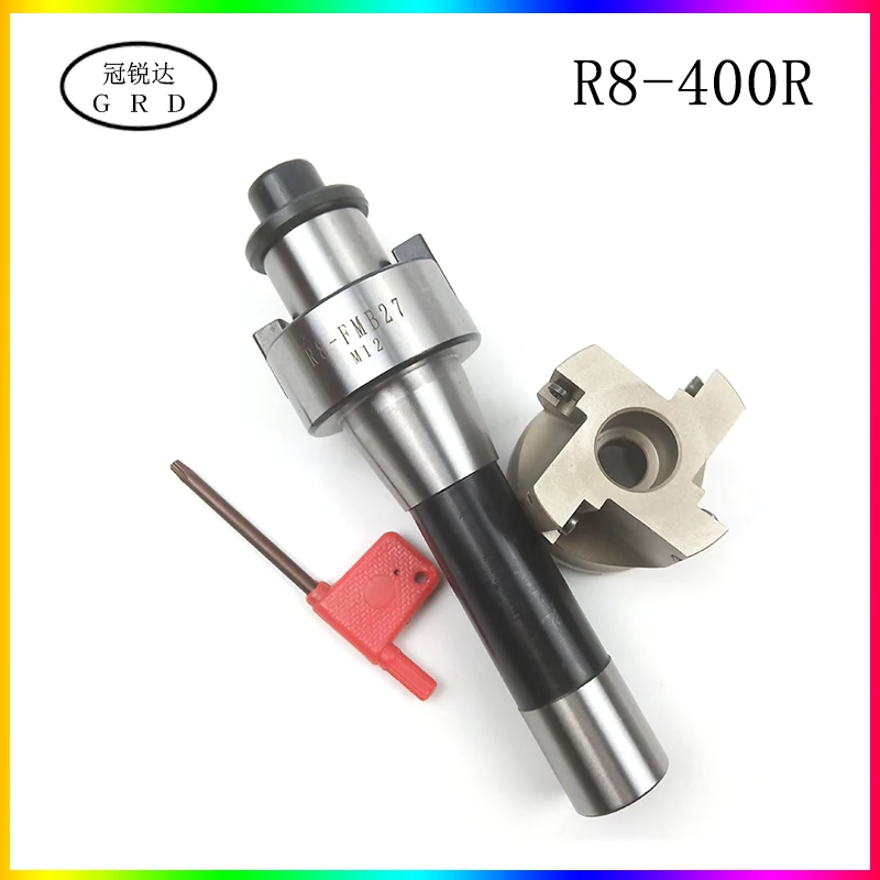 

1set R8 FMB22 FMB27 FMB32 shank spindle 300R 400R 50L 63L milling cutter head BAP300 BAP400 spindle tool holder R8 FMB spindle