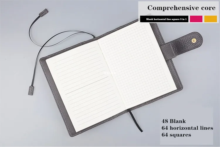 Fromthenon Journal Notebook Refill Planner Inserts Blank Grid Line Paper A5A6B6 Diary Book Inner Page School Office Stationery