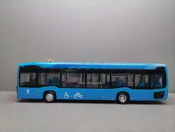 Quality Original Factory 1:43 Russian classic Diecast Pure Electric Bus Alloy Simulation Bus Model for Sale