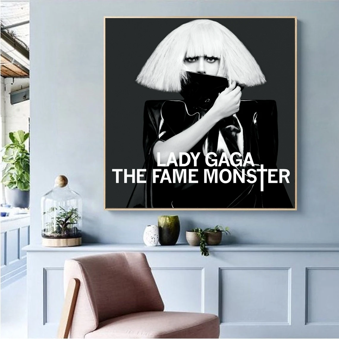 激レア】ladygaga the fame monster ビッグポスター The Fame Monster